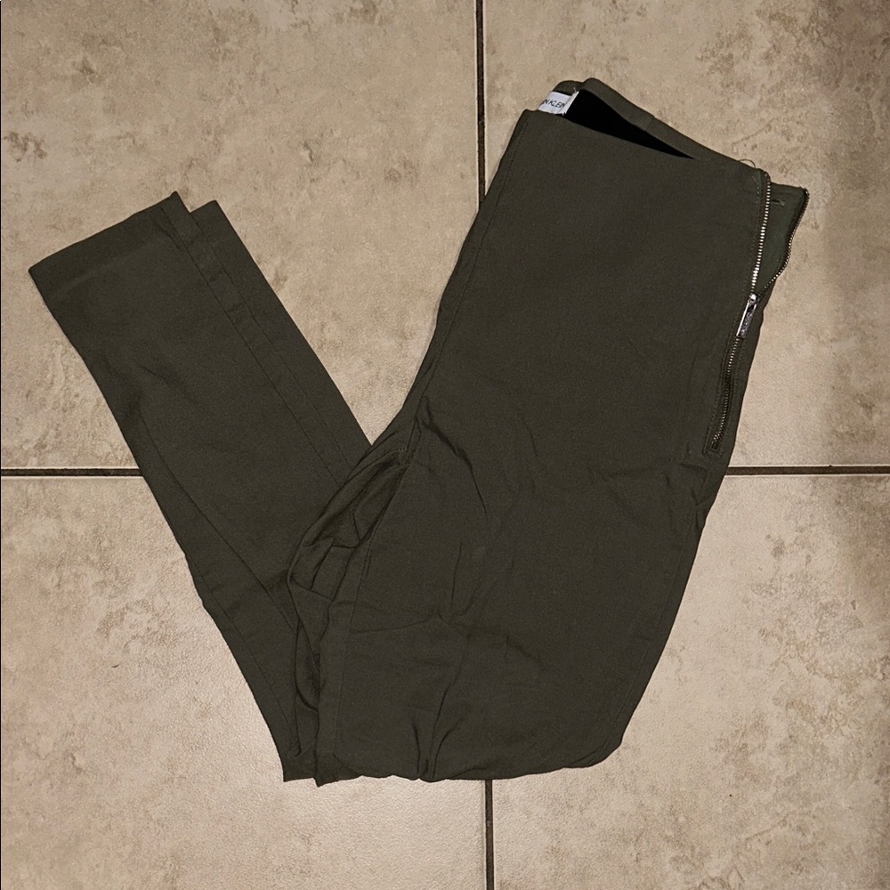 Calvin Klein Olive Green Dress Pants